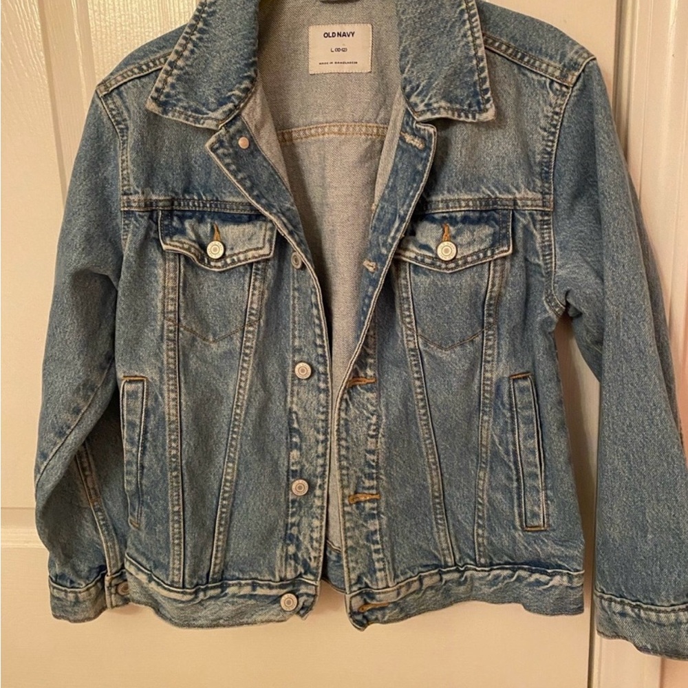 Old Navy kids size 10/12  Light Blue Jean Jacket